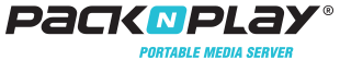 Pack n Play media server logo